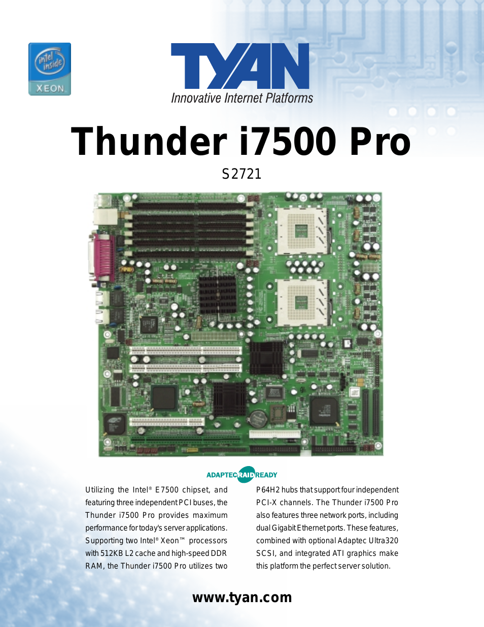 Thunder i7500 Pro S2721