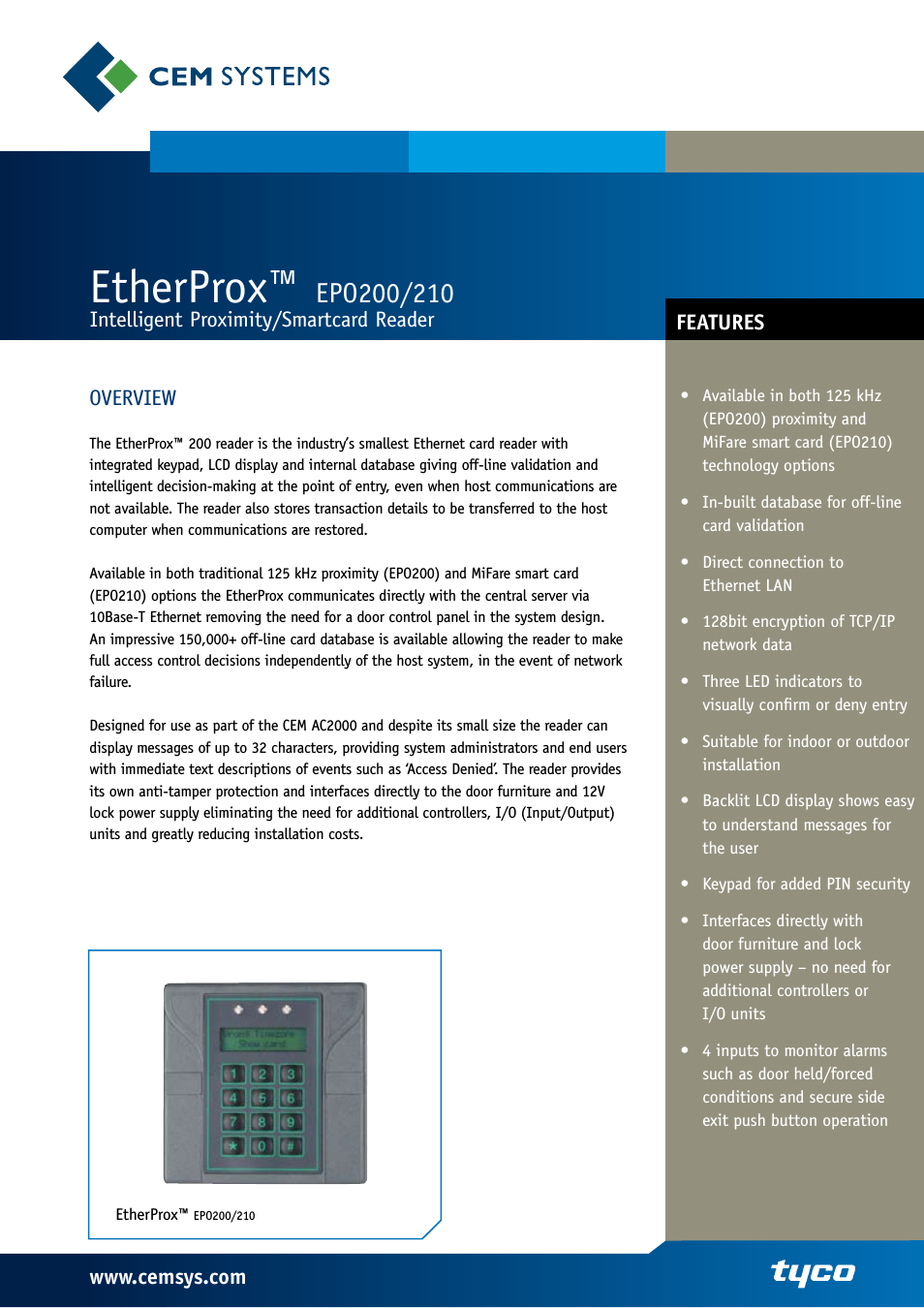 EtherProx EPO210