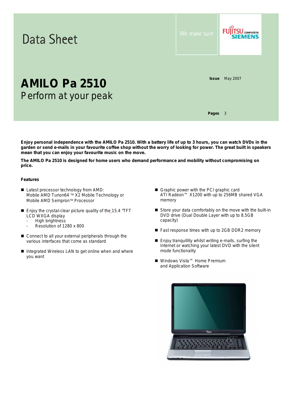 AMILO Pa 2510