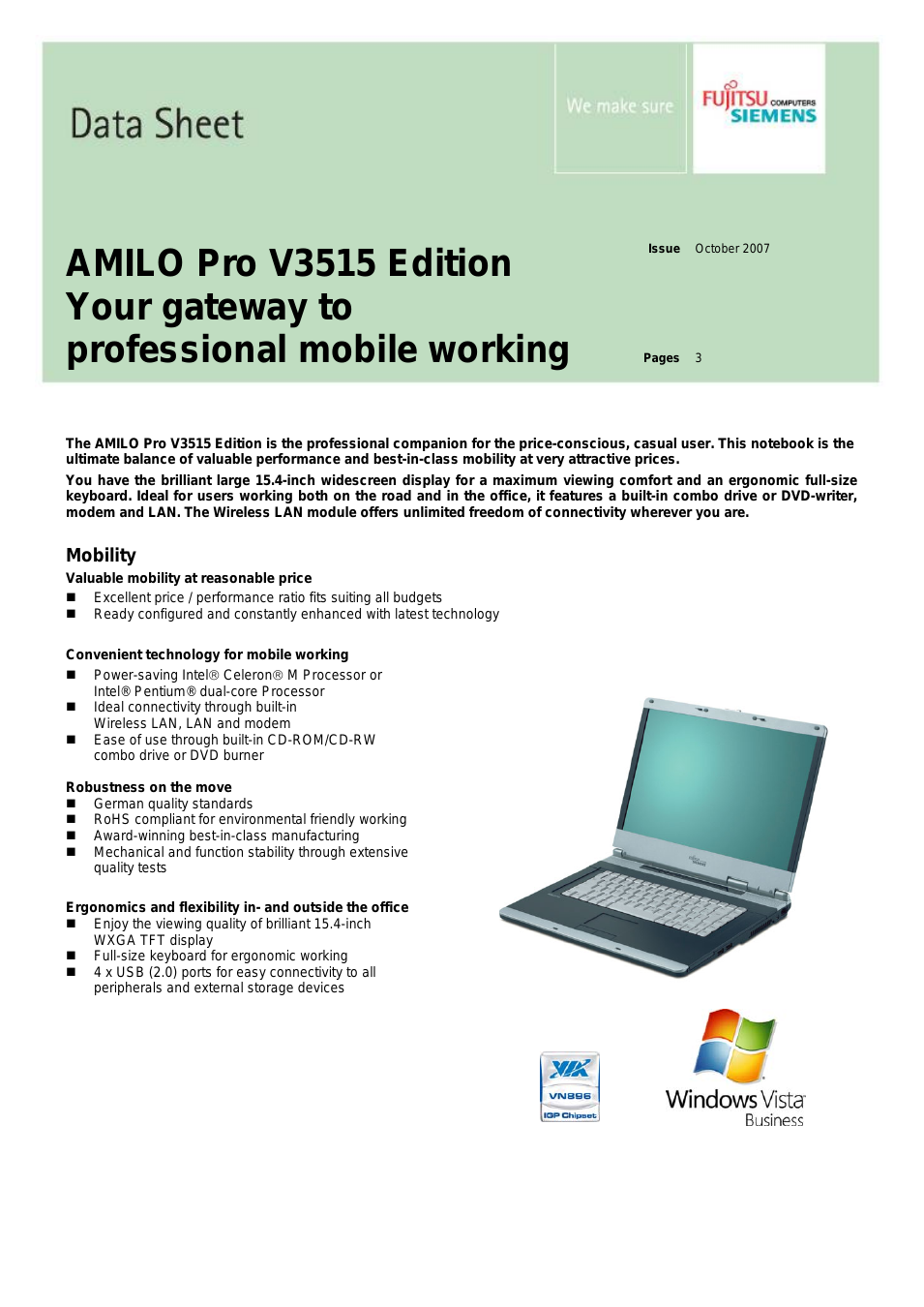 AMILO Pro V3515