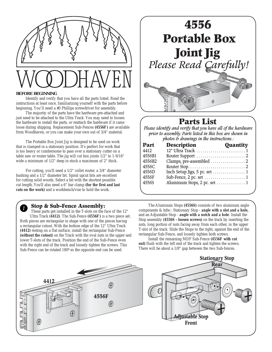 4556: Portable Box Joint Jig