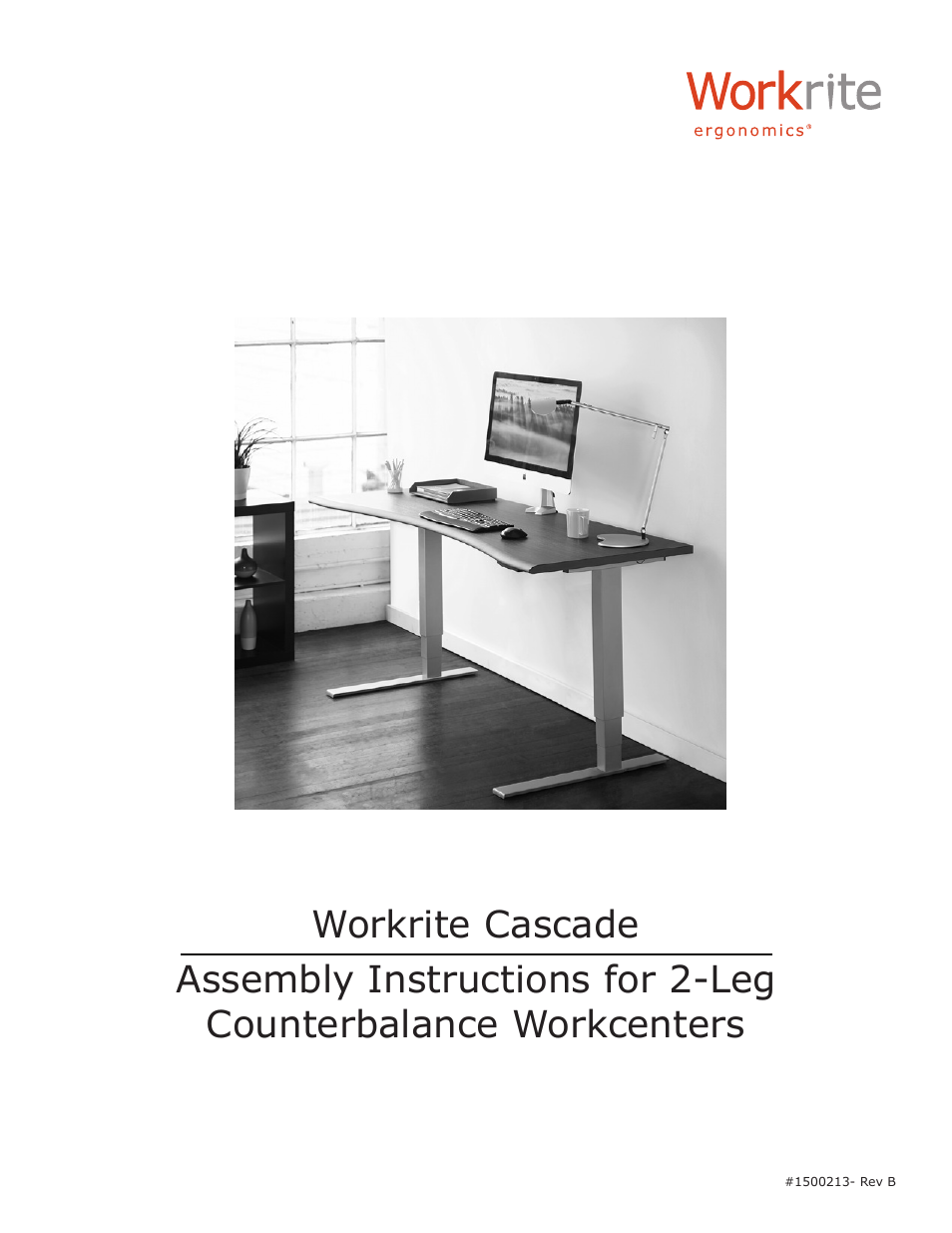 Cascade Assembly Instructions for 2-Leg Counterbalance Workcenters