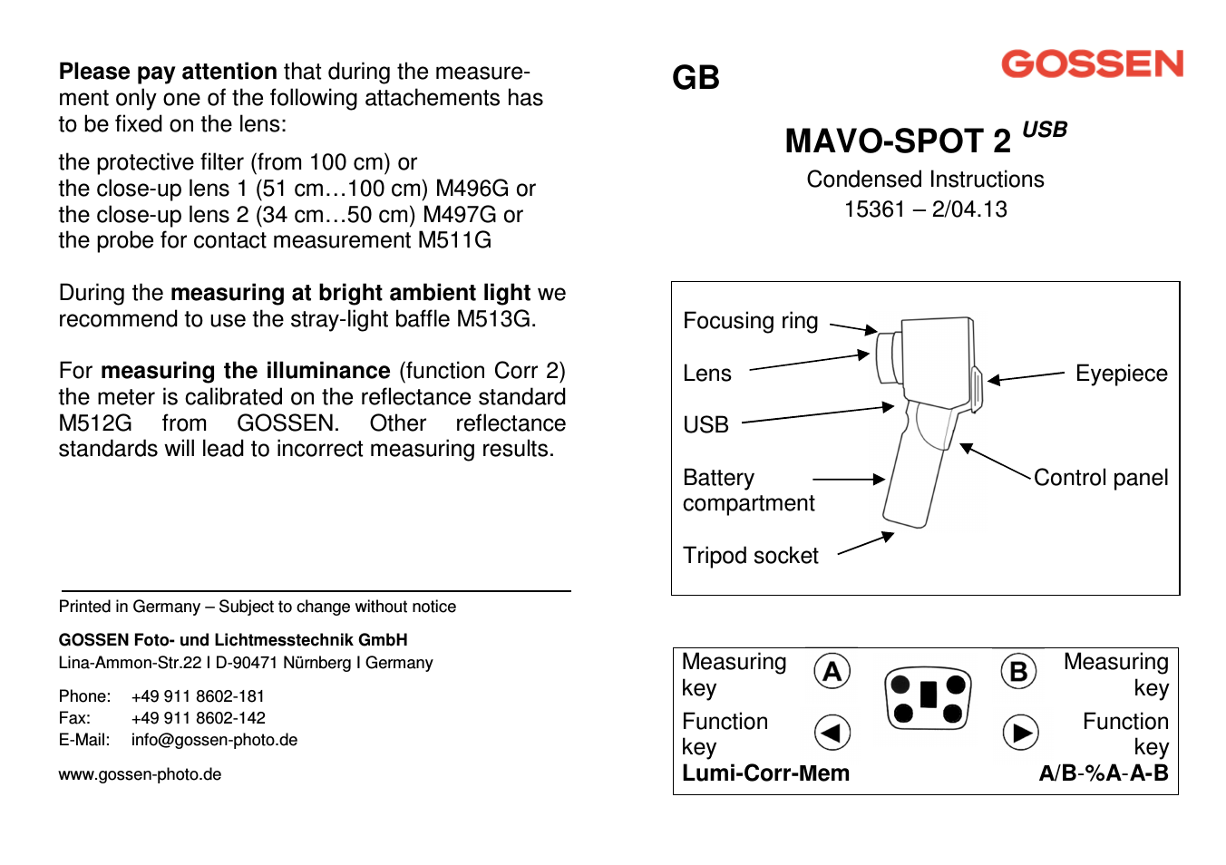 Mavo-Spot 2 USB Essentials