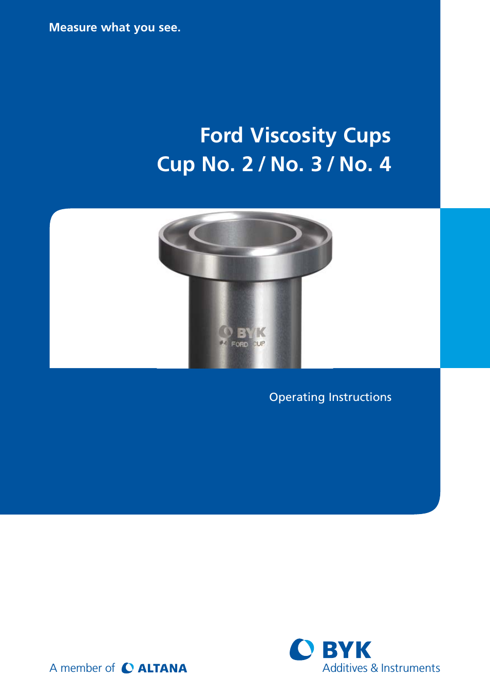Ford Viscosity Cups