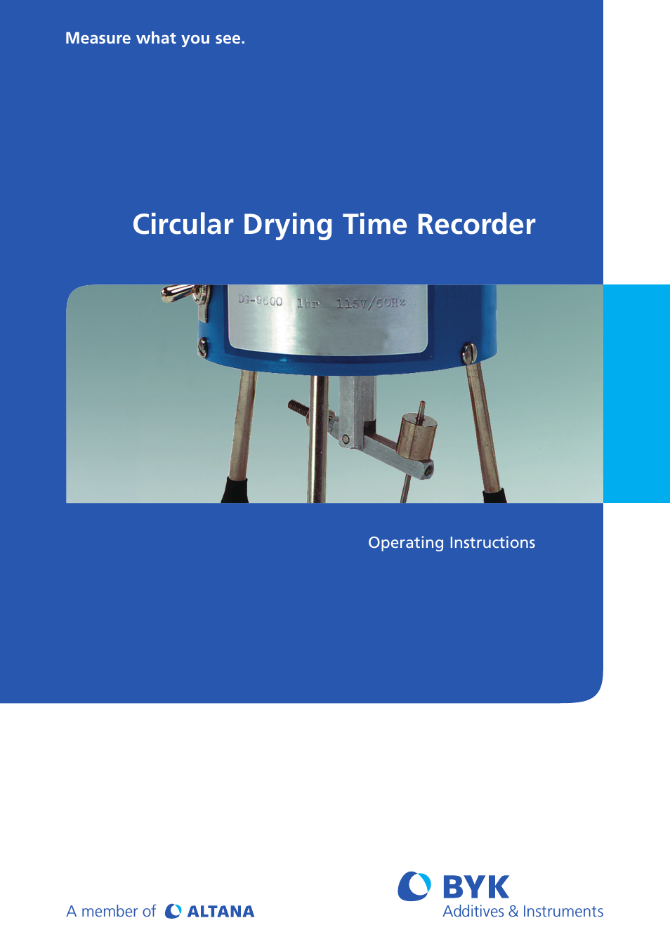 Circular Drying Time Recorder