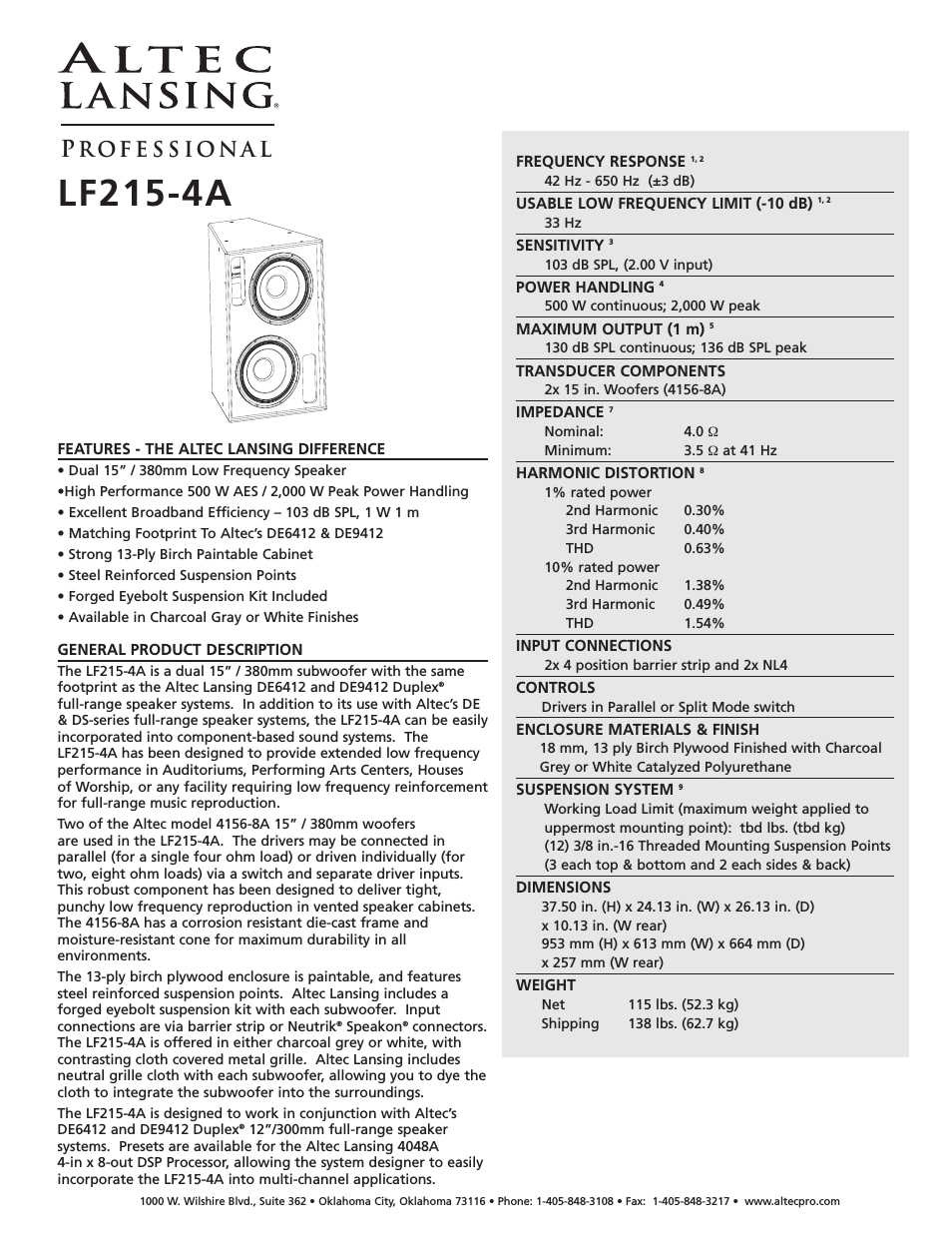 LF215-4A
