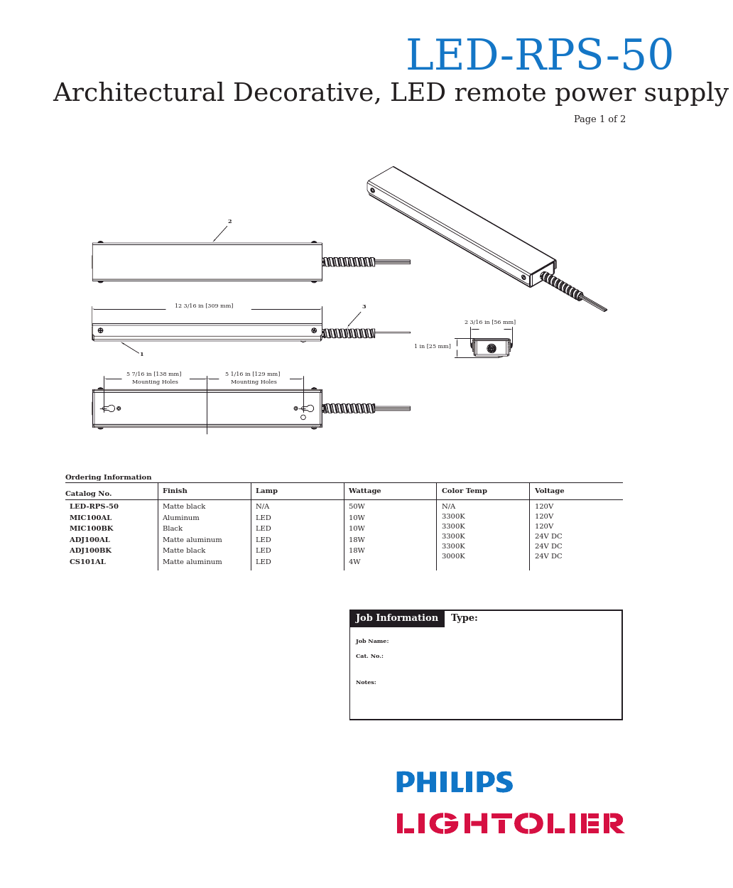 Architectural Decorative LED-RPS-50