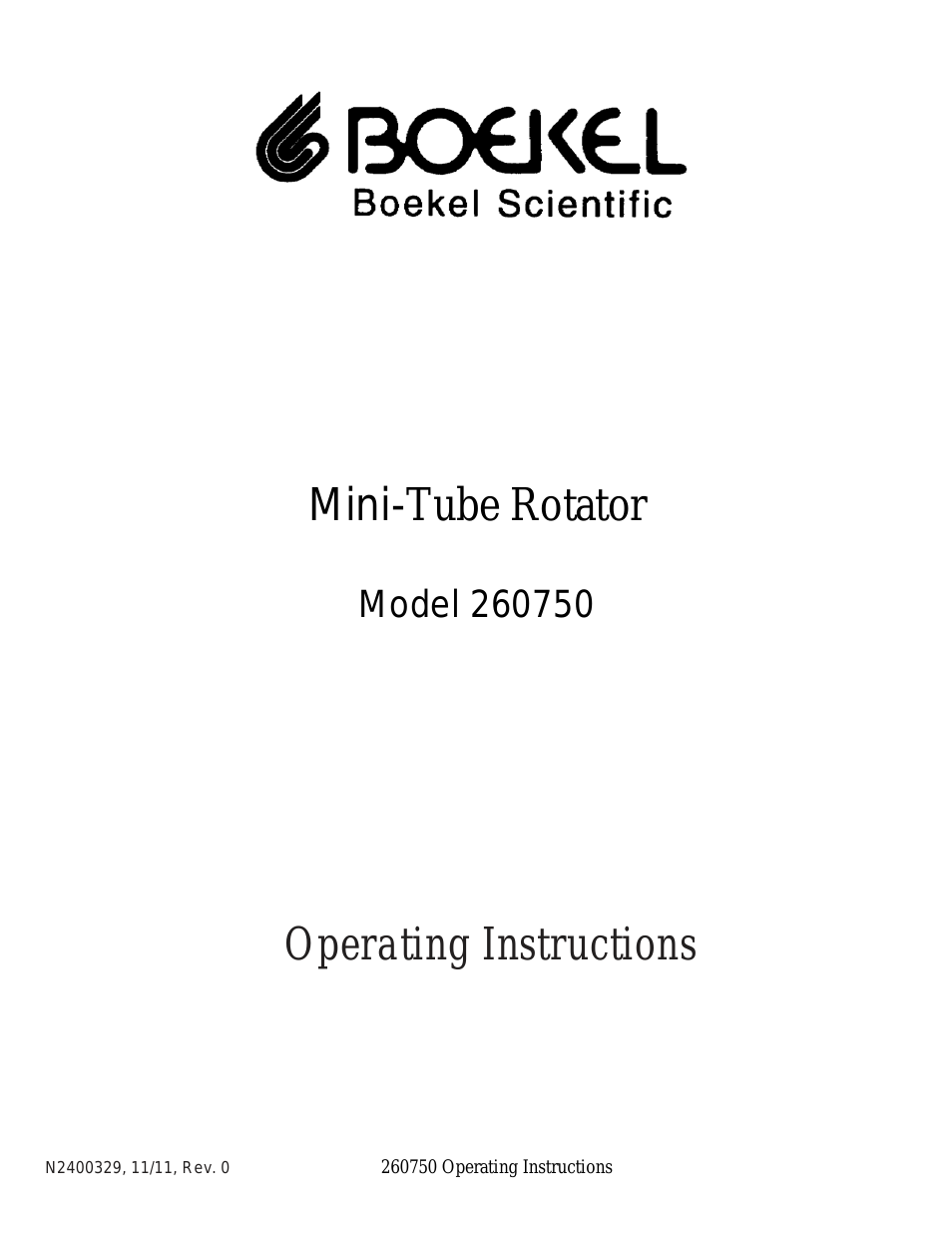 260750  Mini Tube Rotator