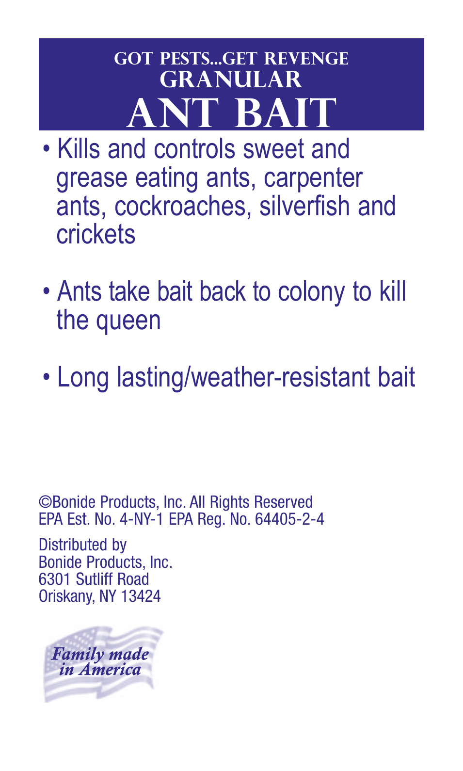 Ant Bait Granules