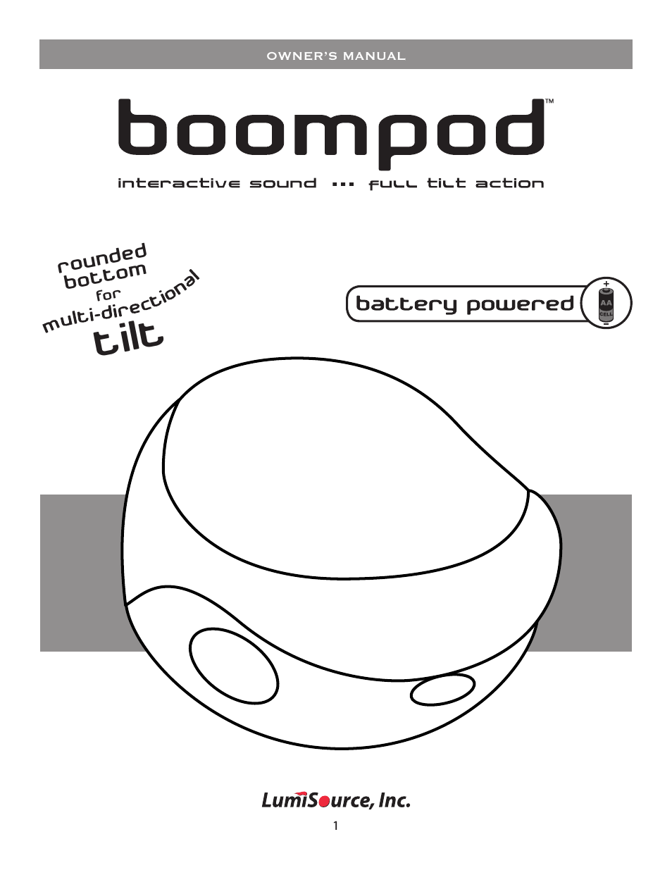 BoomPod - with Adapter