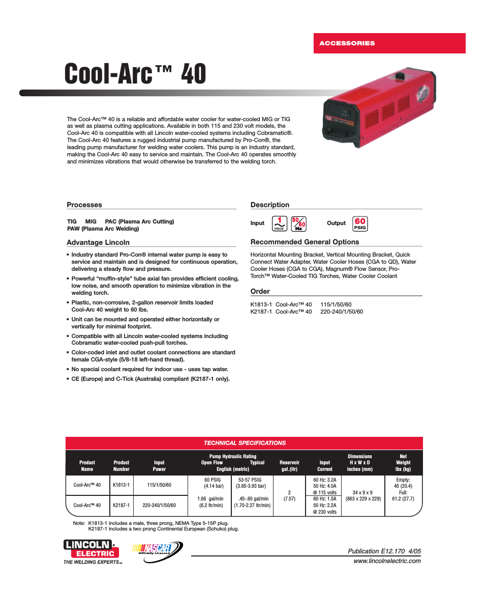 Cool-Arc 40