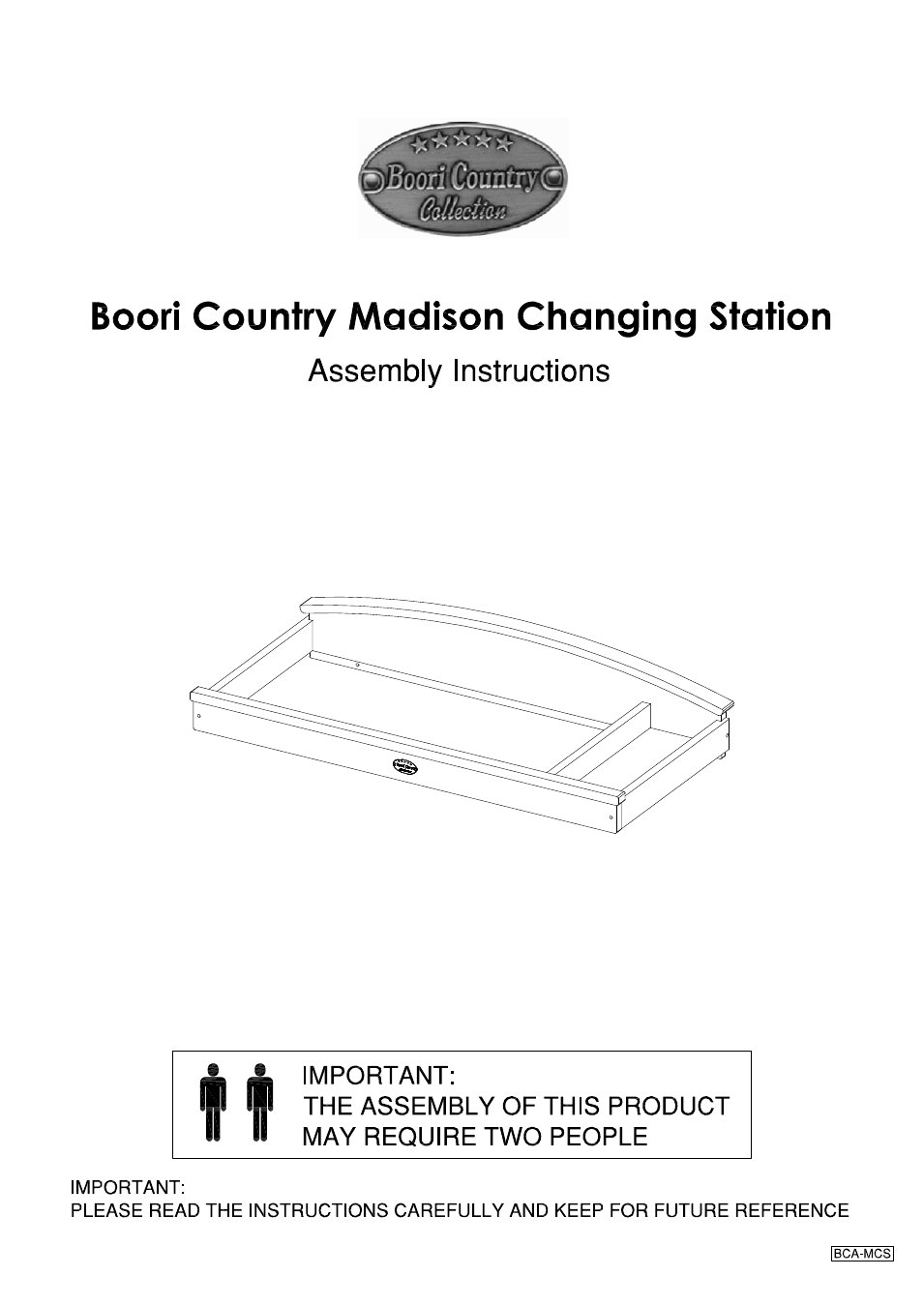 Madison Changing Station for G3D BC-MCS