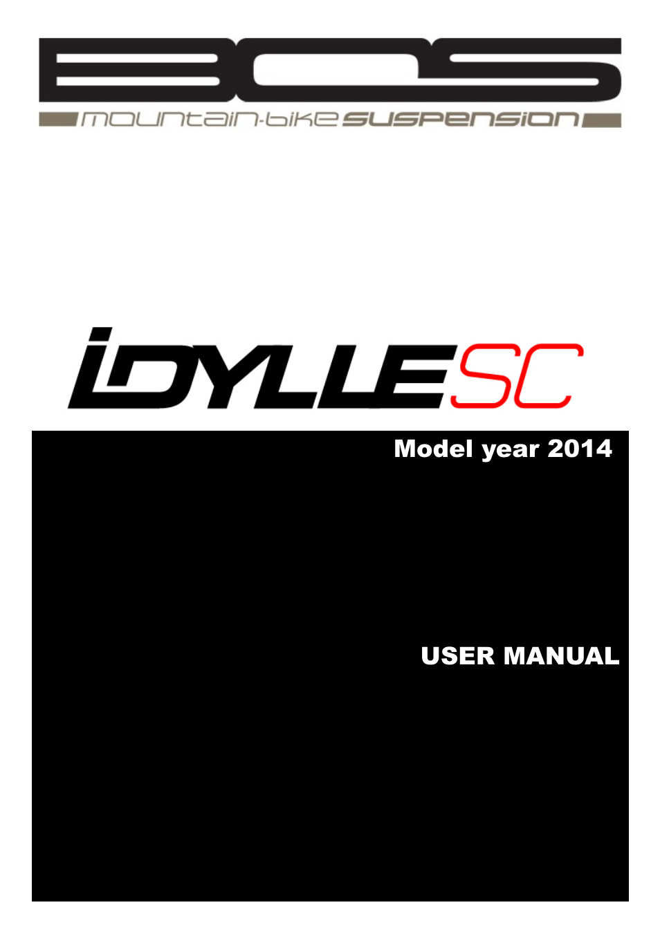 IDYLLE SC 2014 User manual