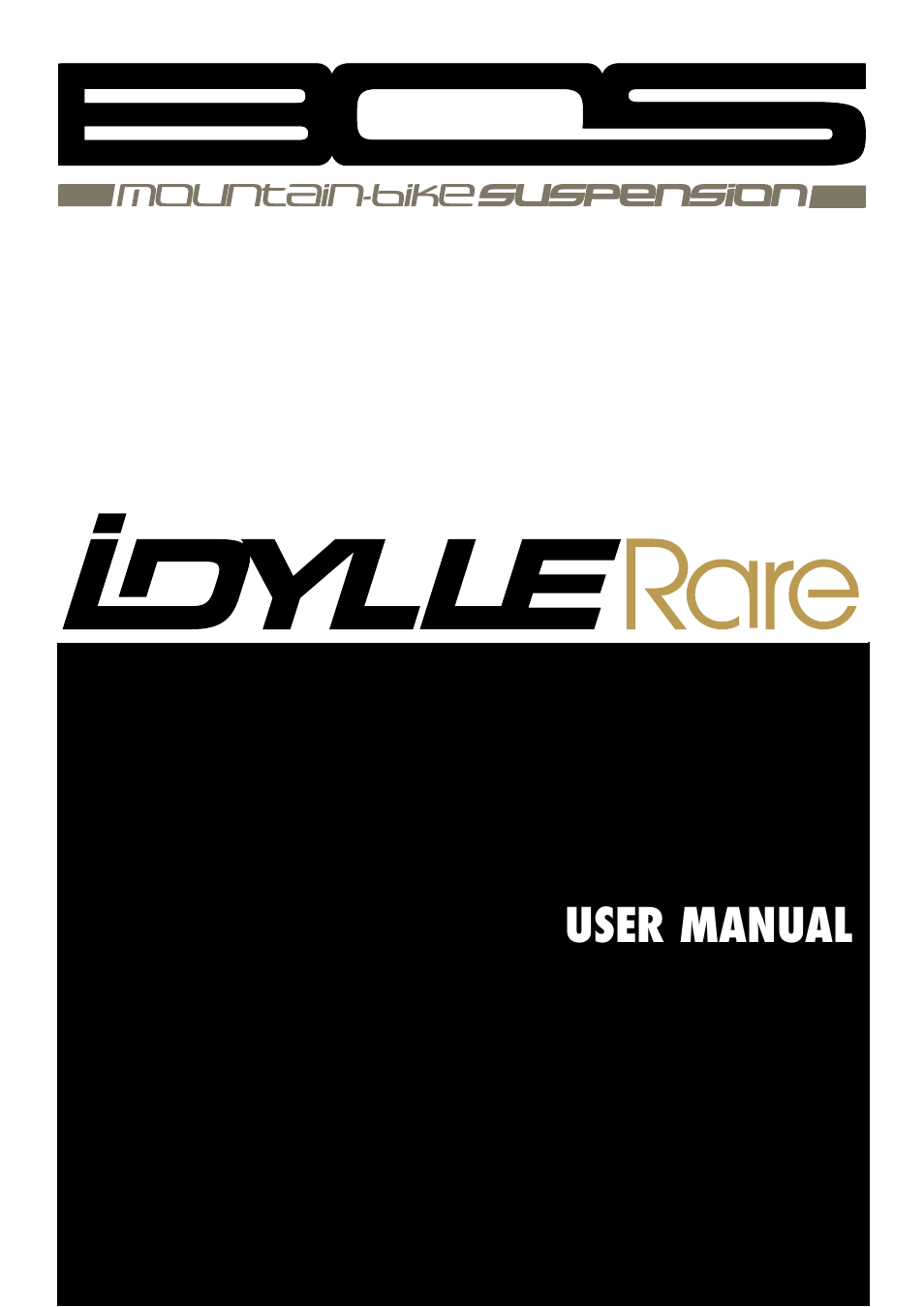 IdylleRare 2010 2013 User manual