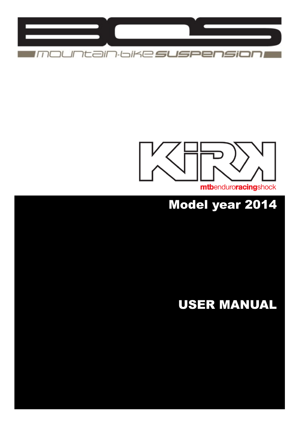 KIRK 2014 User manual
