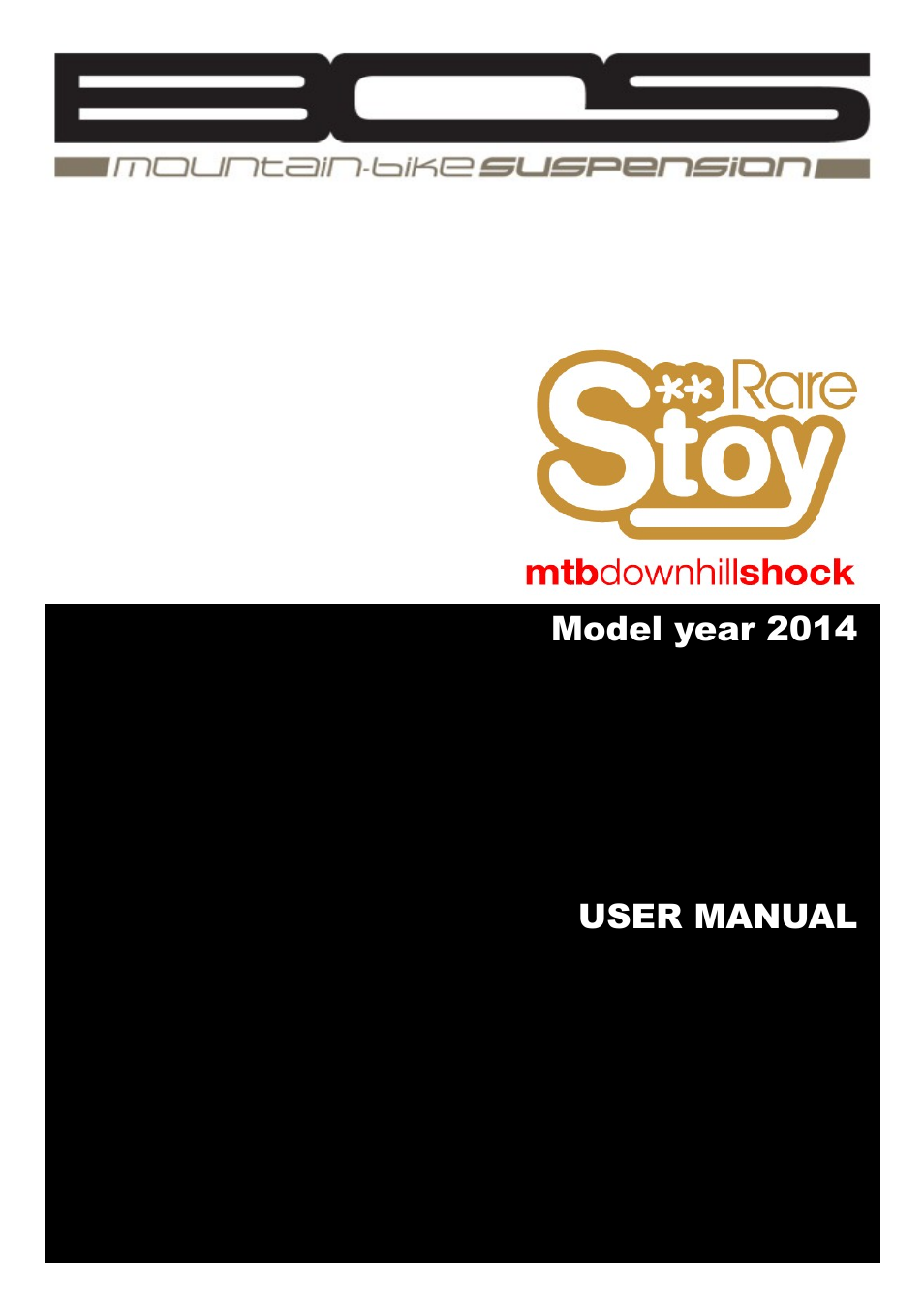 STOY RARE 2014 User manual