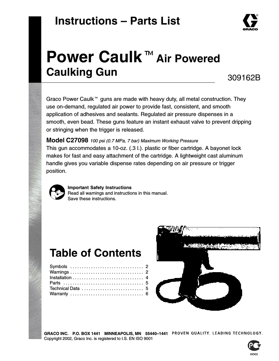 Power Caulk 309162B