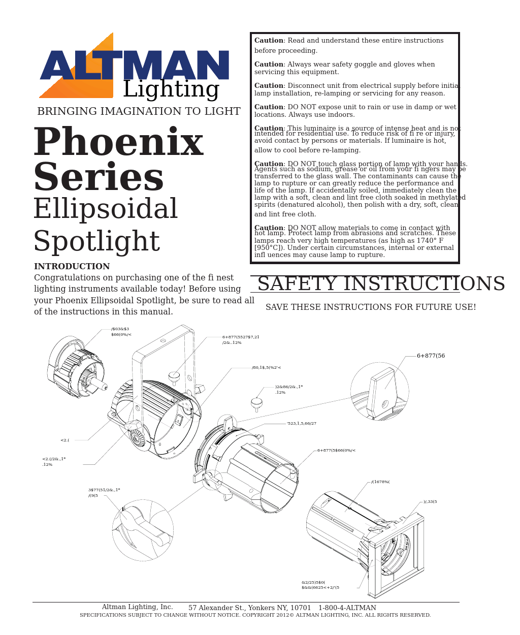 Phoenix Series Ellipsoidal Spotlight