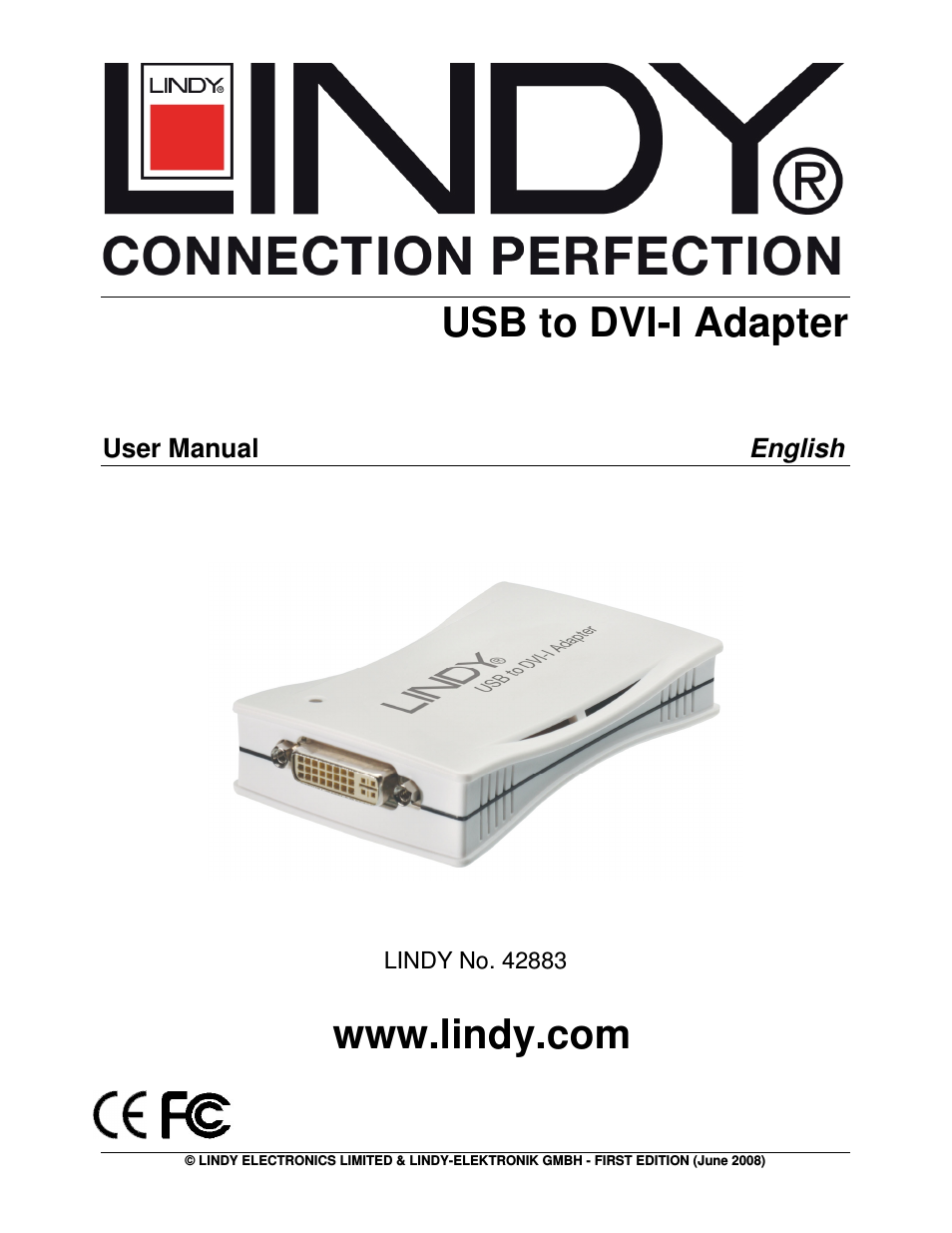 USB to DVI-I Adapter 42883