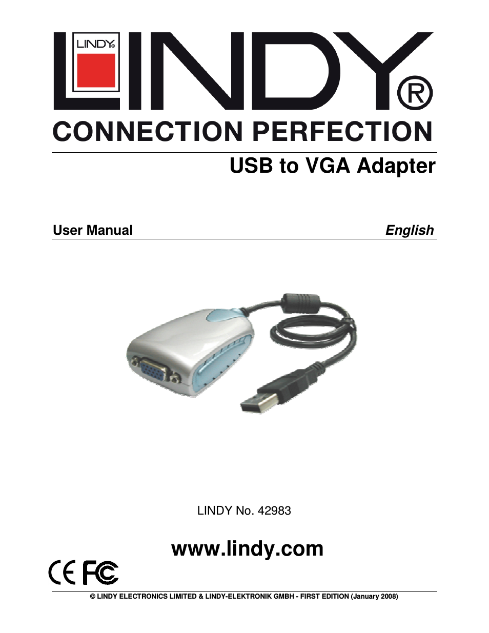 USB to VGA Adapter 42983