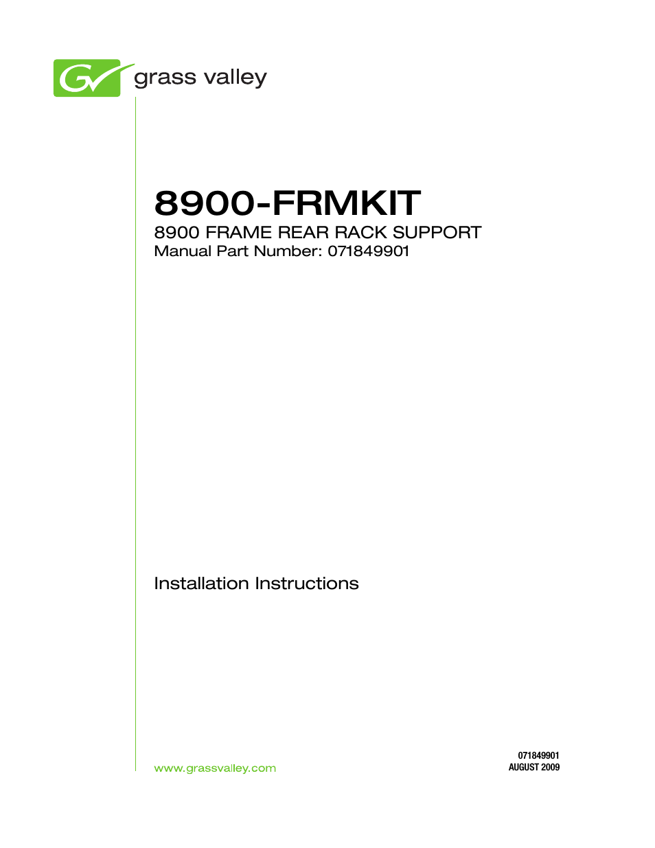 8900-FRMKIT