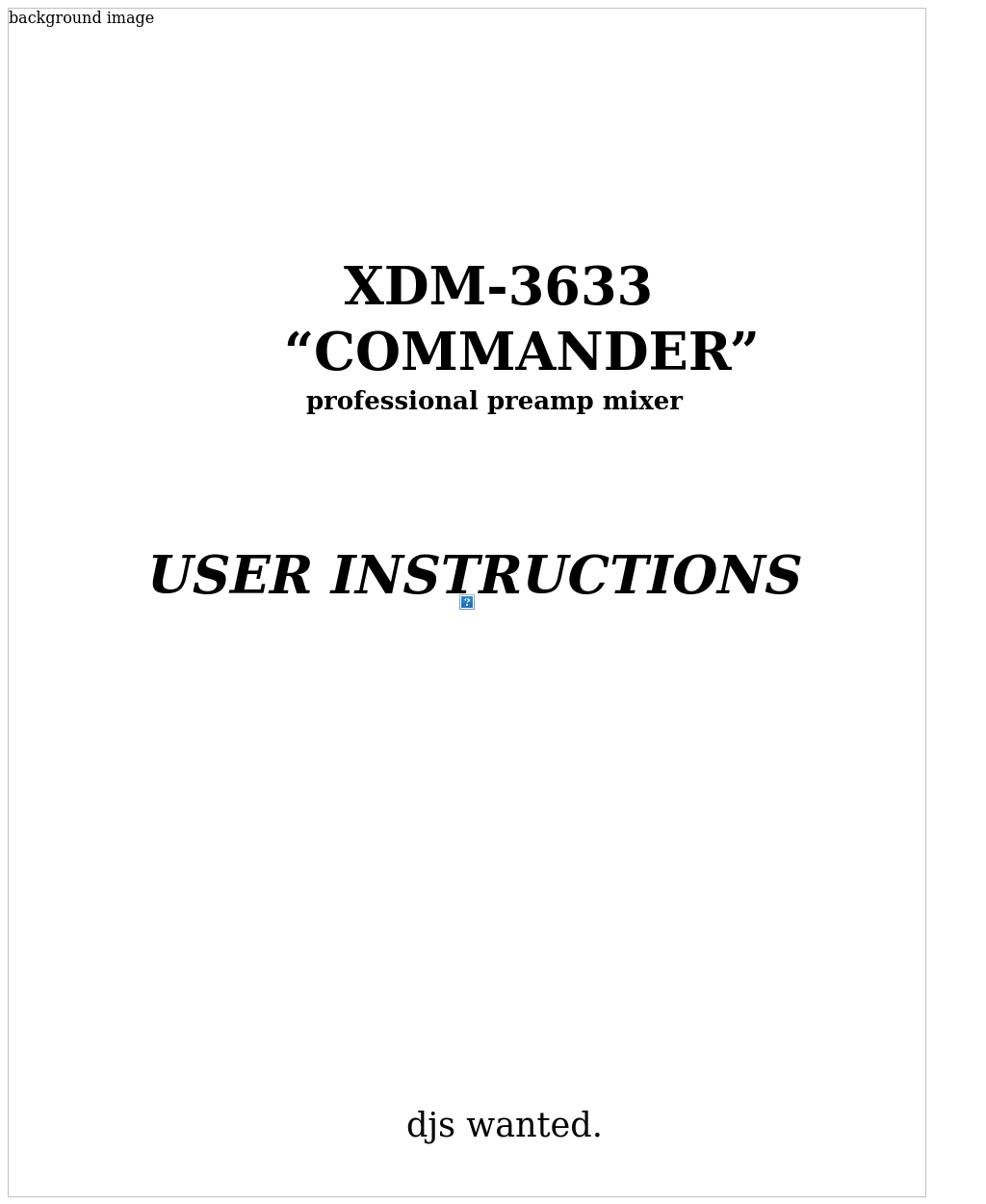 XDM-3633
