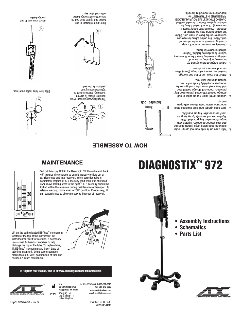 Diagnostix 972 Assembly