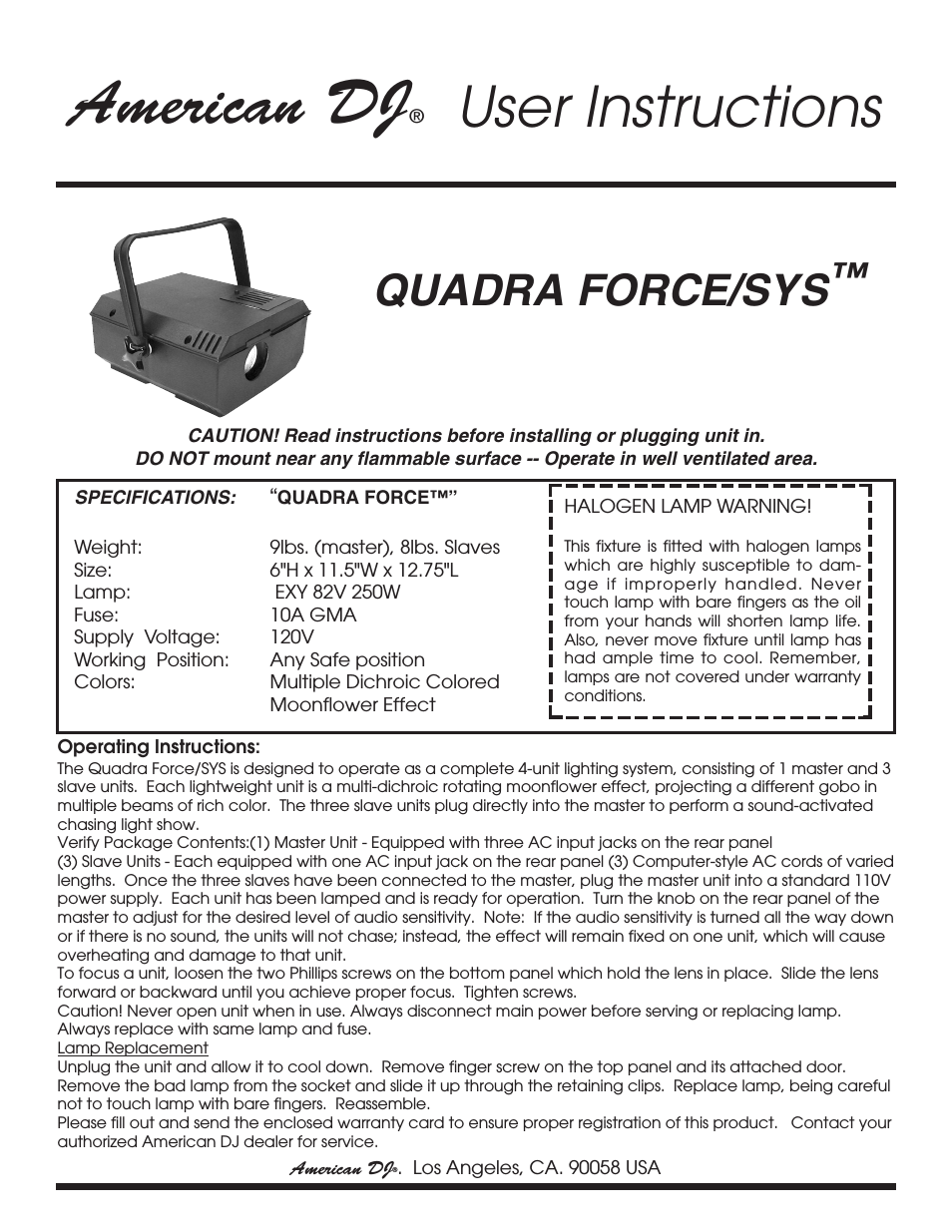 Quadra Force/Sys