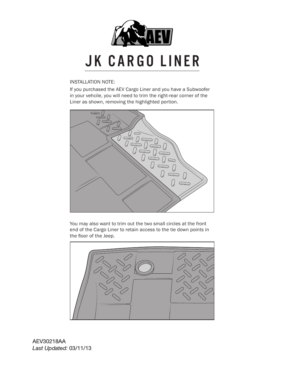 JK Cargo Liner