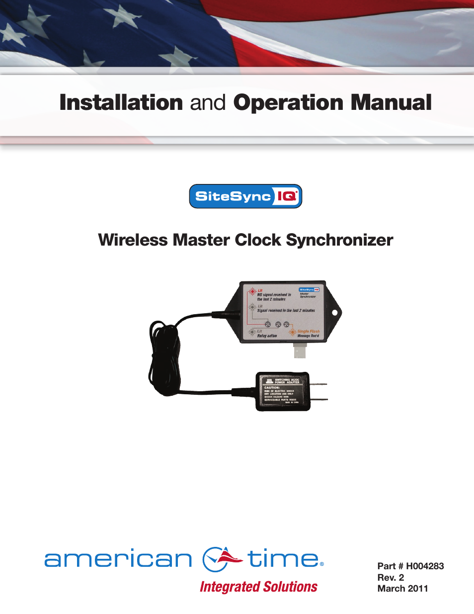 H004228 Master Clock Synchronizer