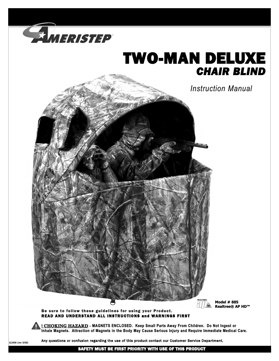 TWO-MAN DELUXE CHAIR BLIND 885