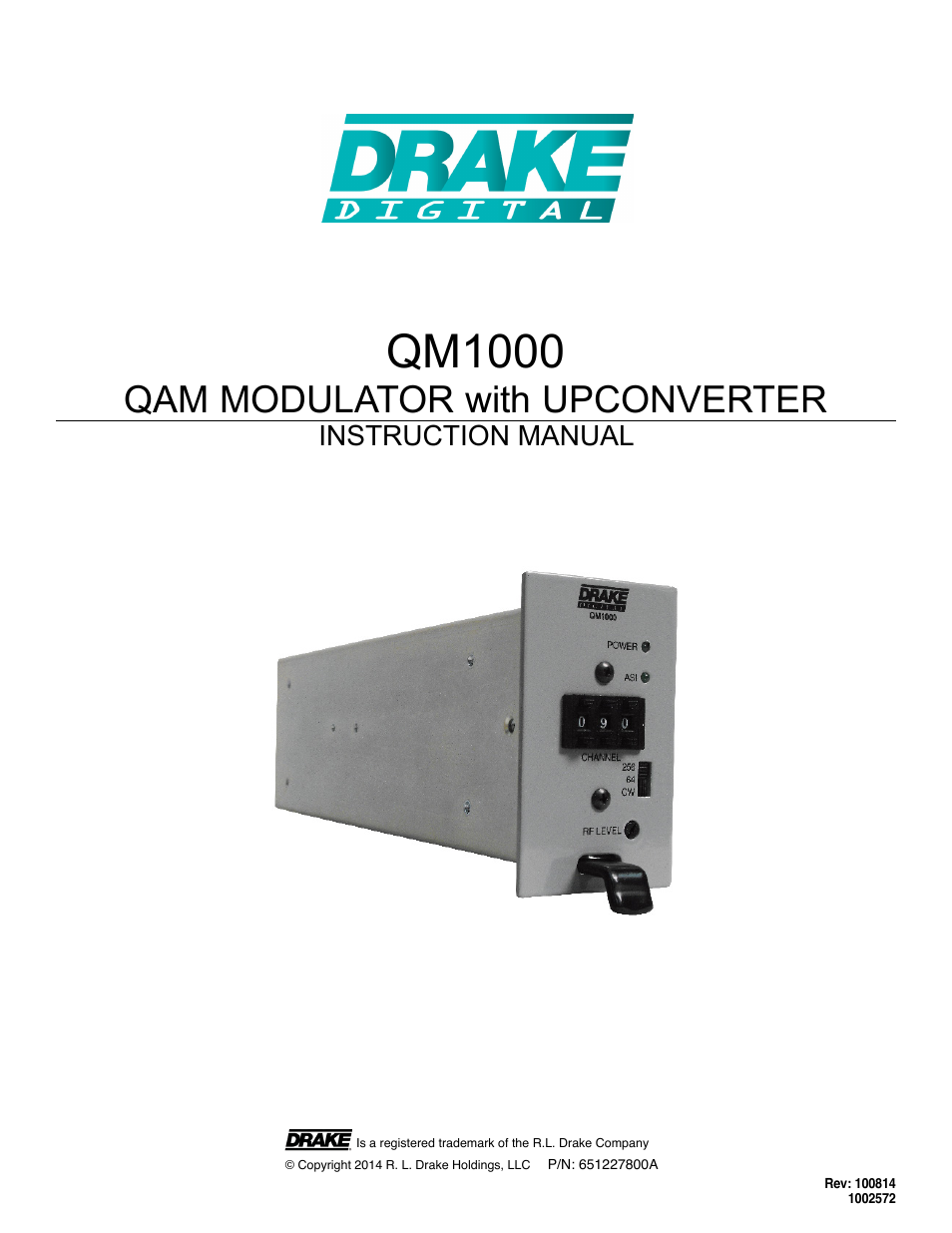 QM1000 Modular QAM Modulator