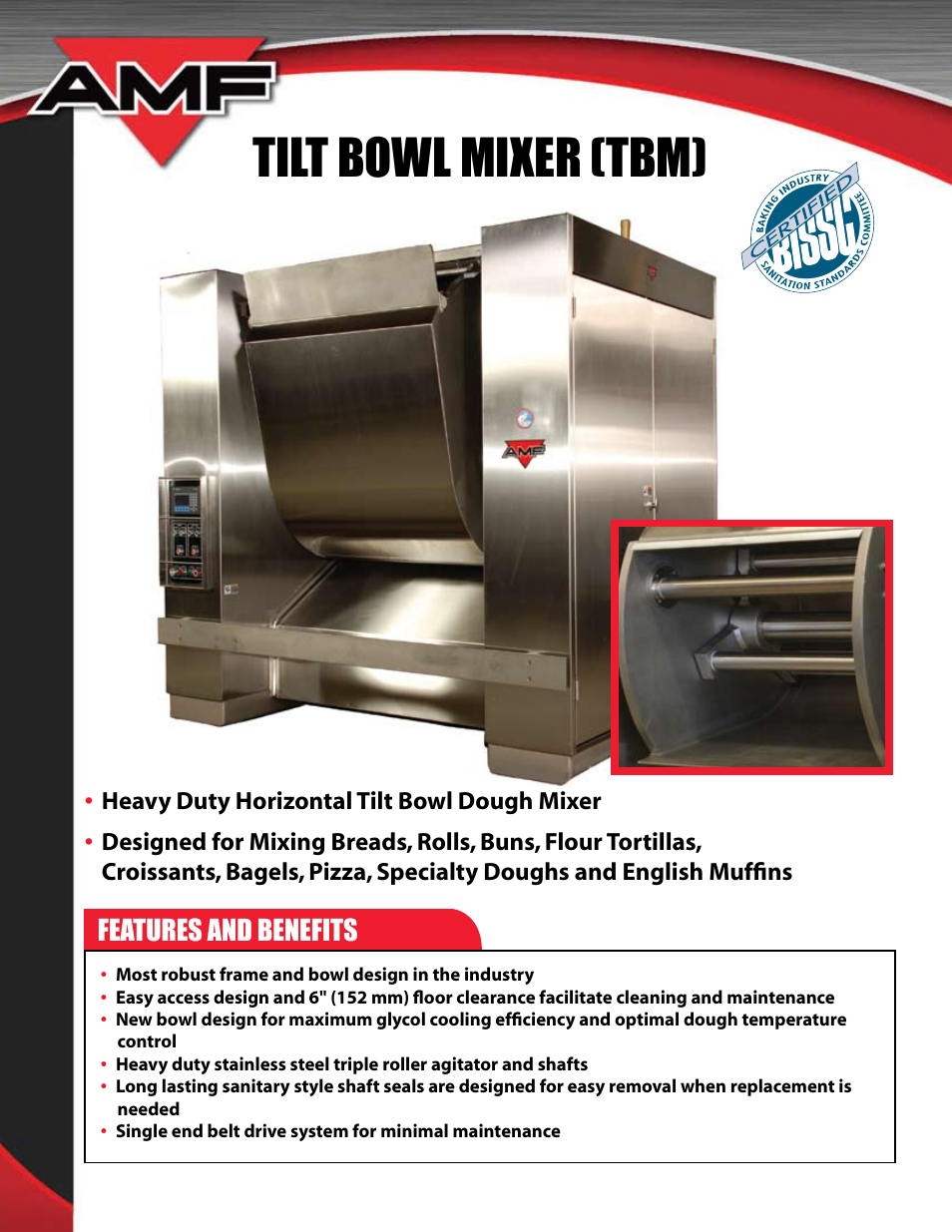 TILT Bowl Mixer (TBM)