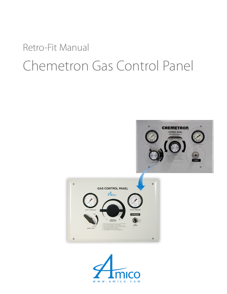 Chemetron Retro-fit Gas Control Panel
