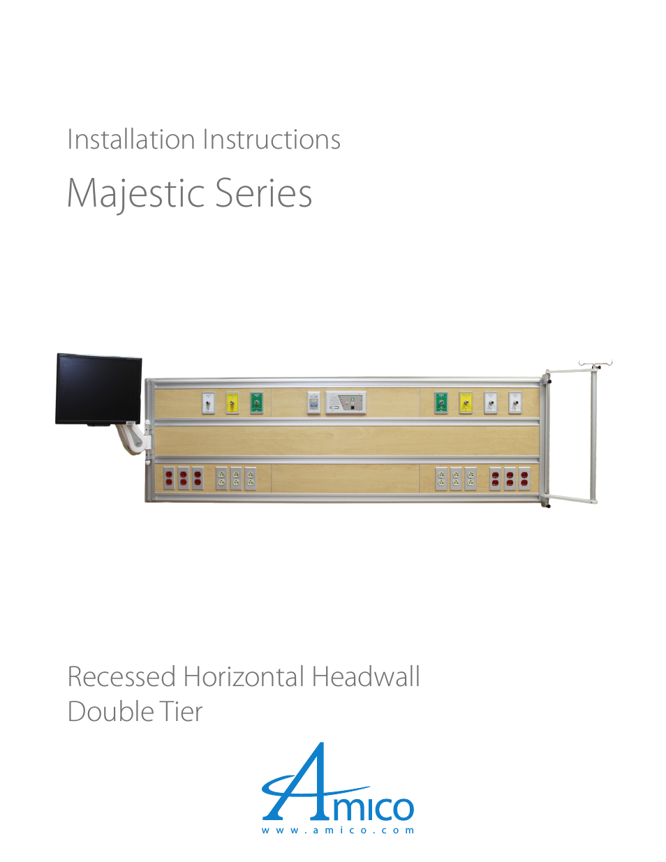 Majestic Series Double Tier Recessed Headwall