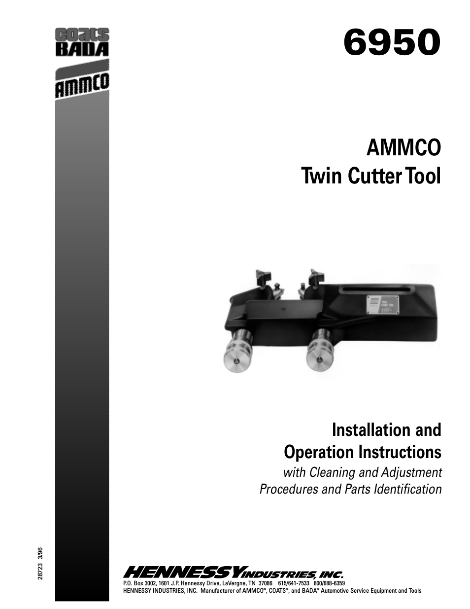 6950 Twin Cutter Tool