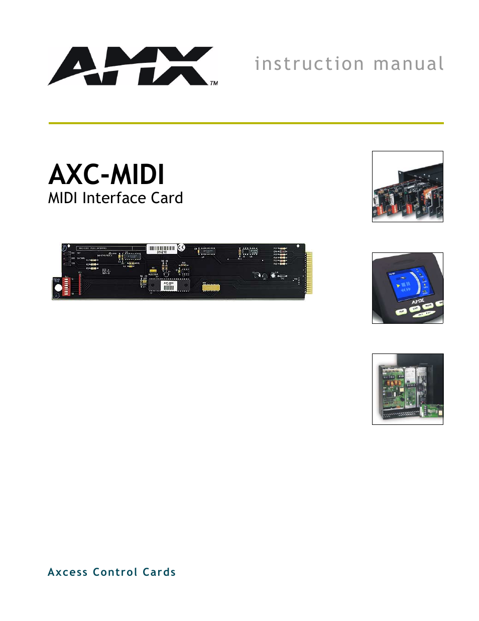MIDI Interface Card AXC-MIDI
