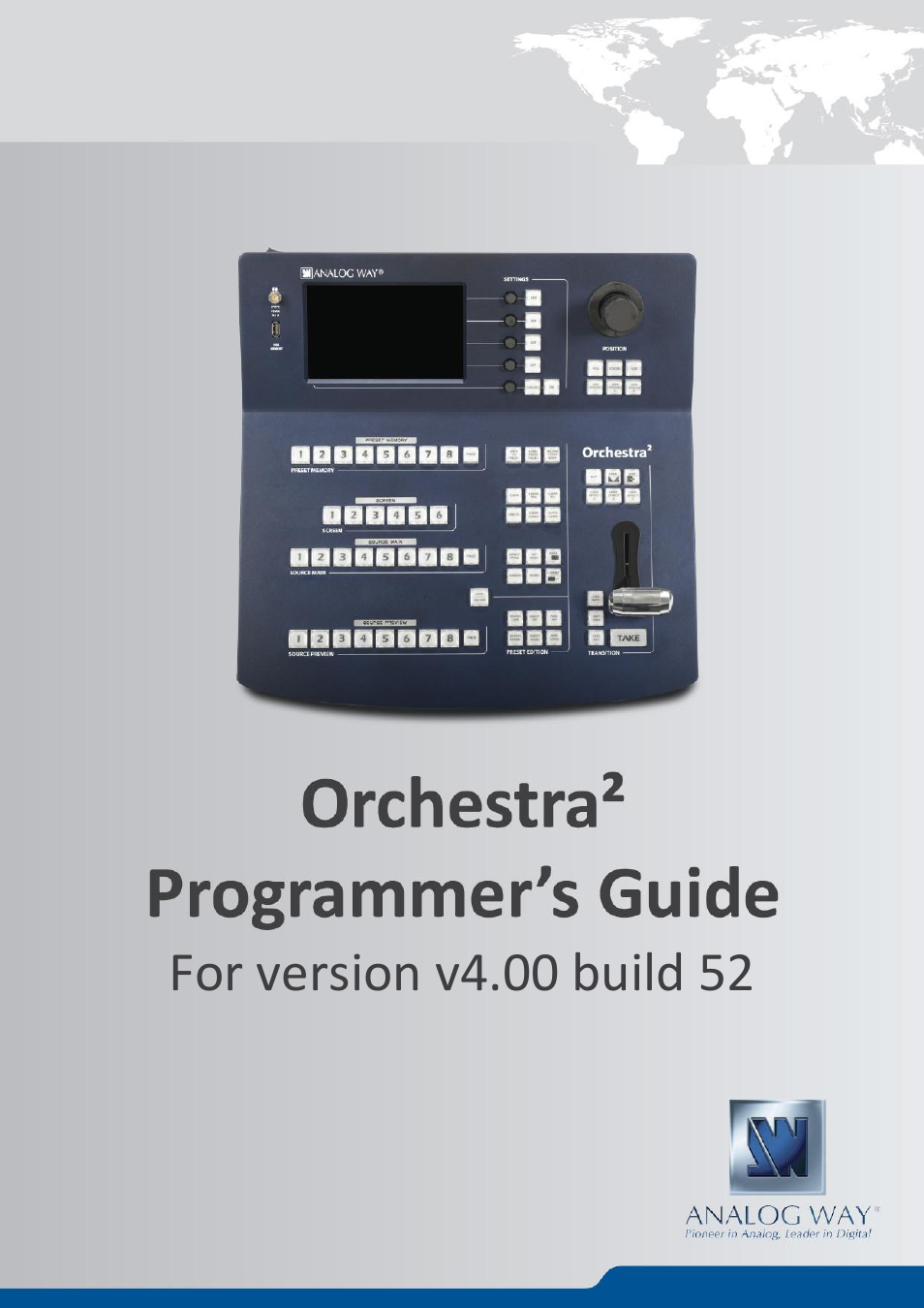 ORCHESTRA2 Programmer's Guide