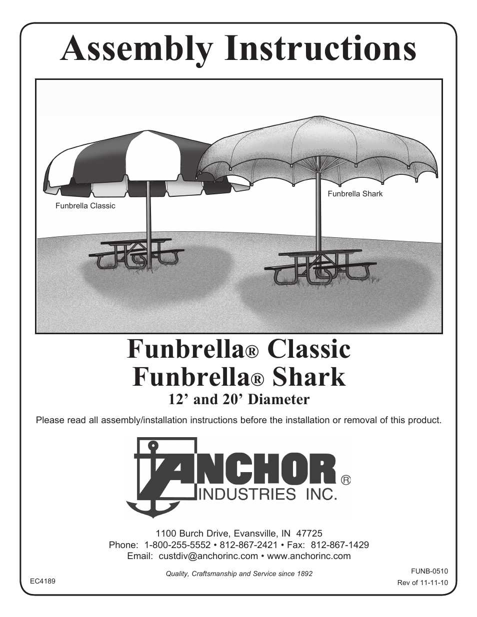 FUNBRELLA SHARK
