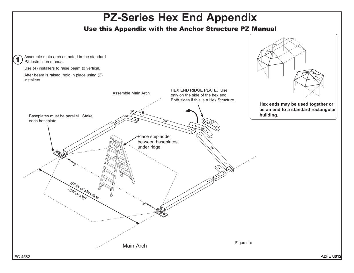 PZ (PARTY) SERIES - PROFILE SIZE: 94MM X 48MM ADDENDUM - HEX END