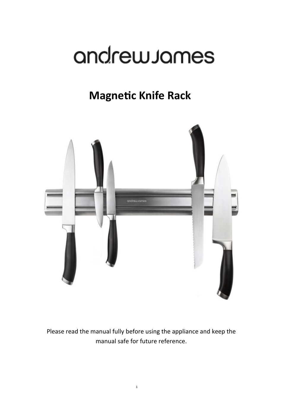 AJ000254 Professional Magnetic Knife Storage Rack