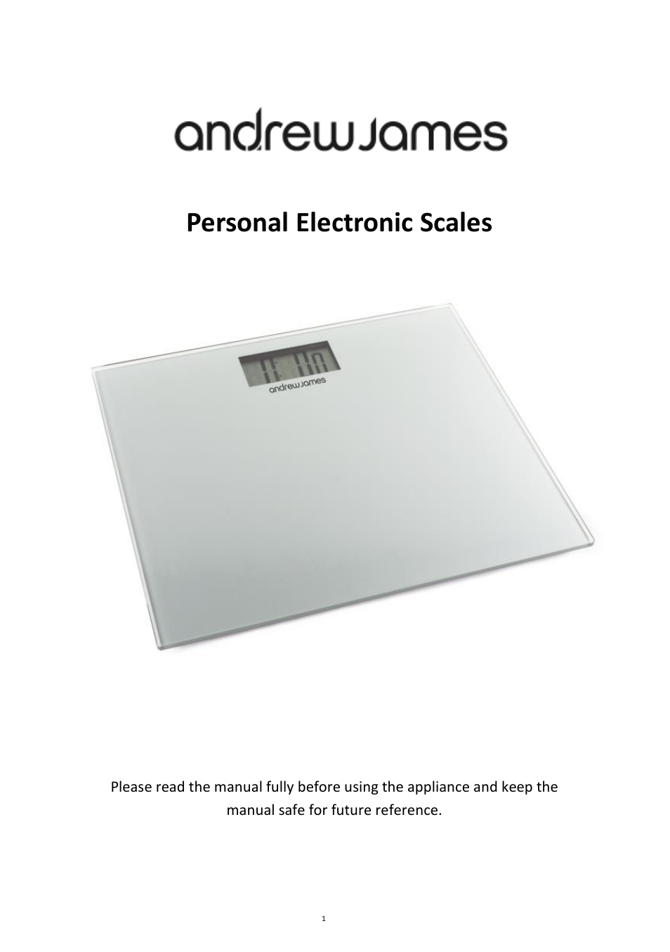 AJ000556 Electronic Personal Scales