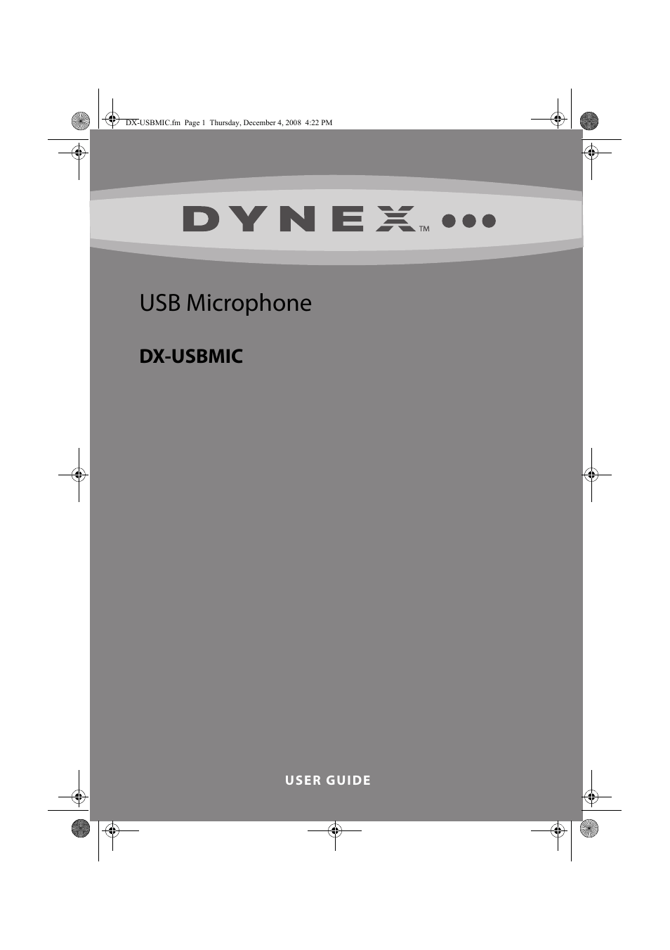 DX-USBMIC
