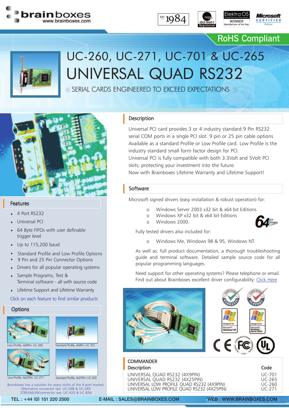 Universal Quad UC-265