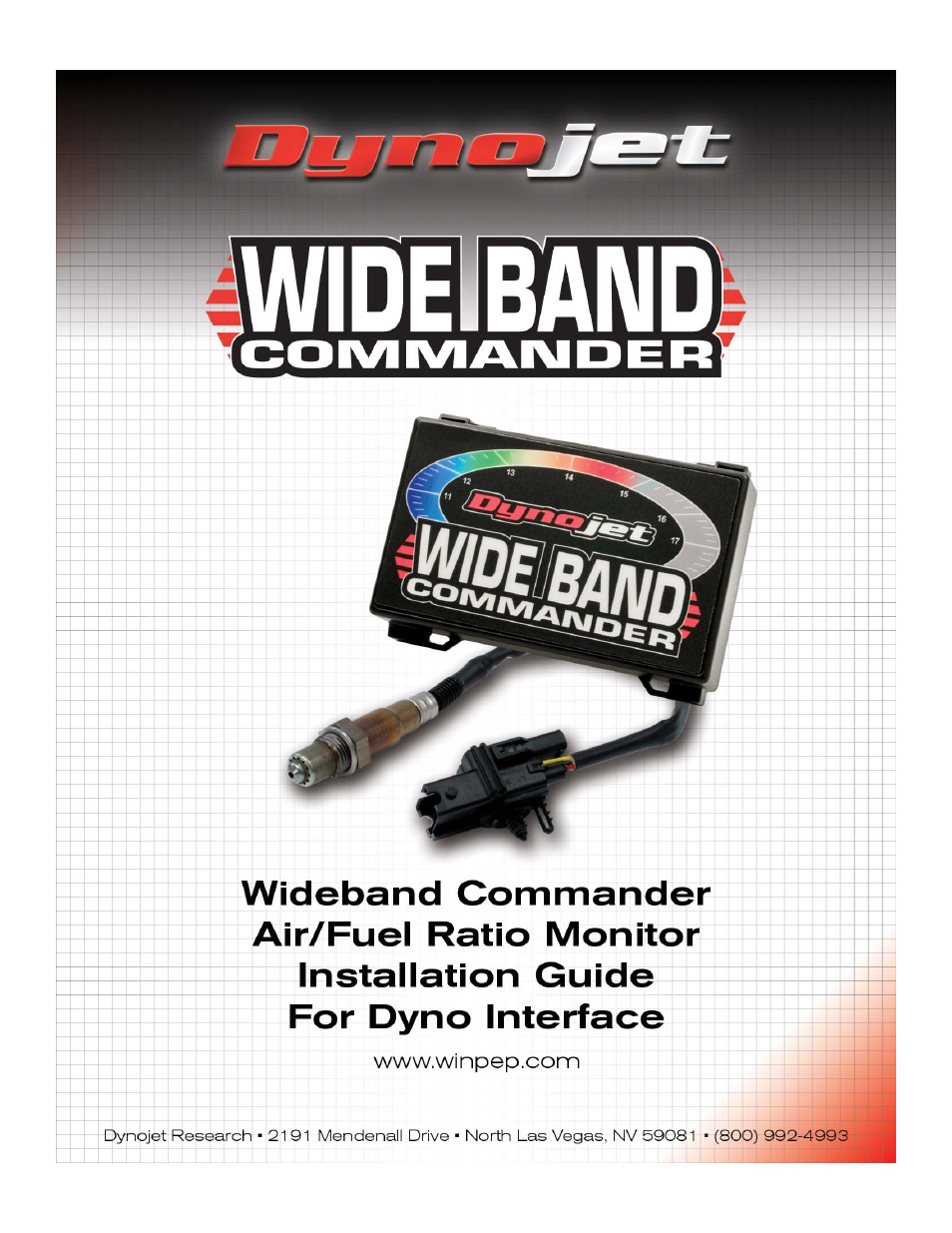 Wideband Commander Air/Fuel Ratio Monitor
