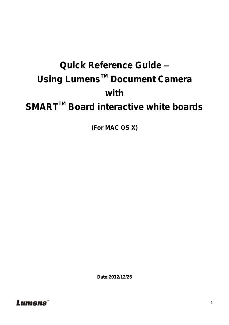 SMART Board(MAC)