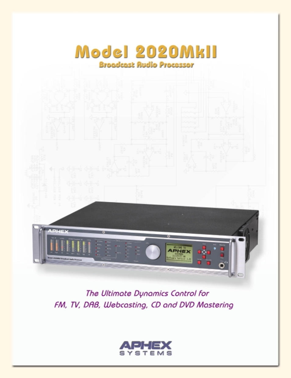Broadcast Audio Processor 2020Mk II