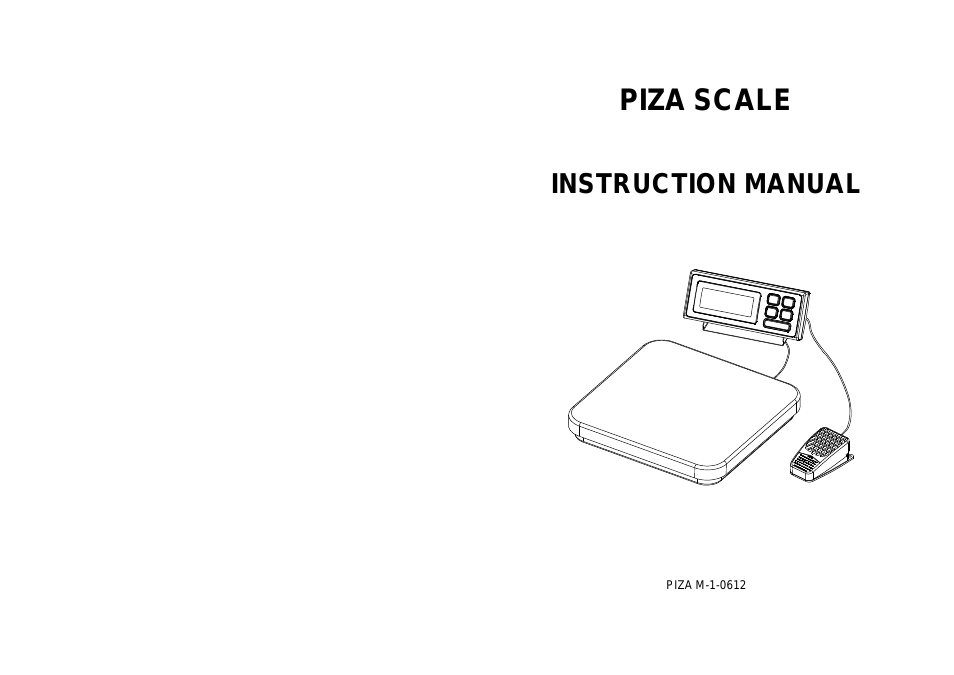 PIZA 12 Bench Scale