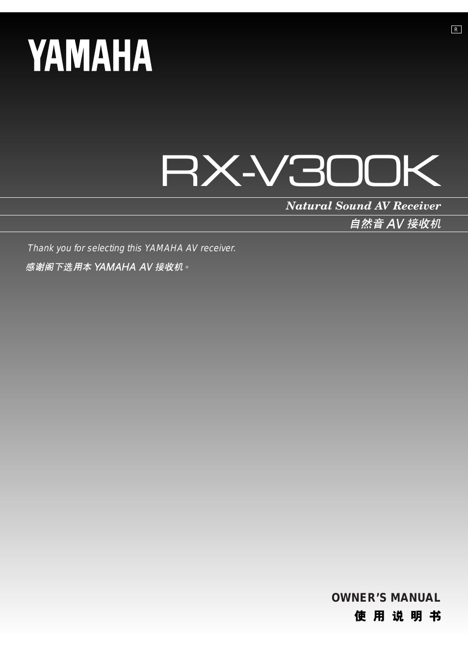 RX-V300K