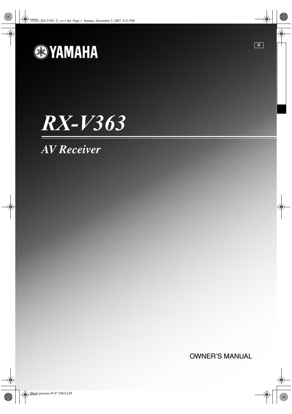 RX-V363